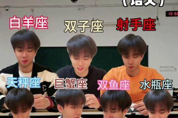 十二星座语文成绩排名