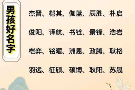 2019年6月26号子时出生的男孩要怎么起名字姓名