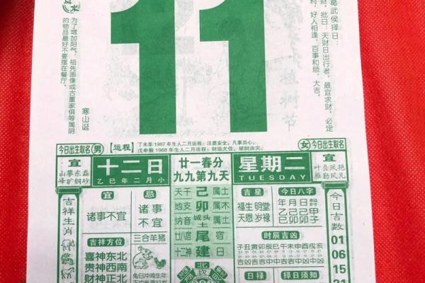 5月11日黄历运势指南（吉运生肖：虎 兔 羊）