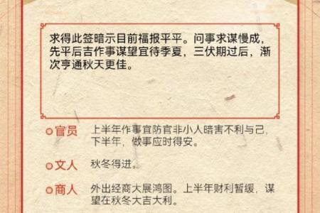 财神爷灵签第一签：唐太宗登位享受太平