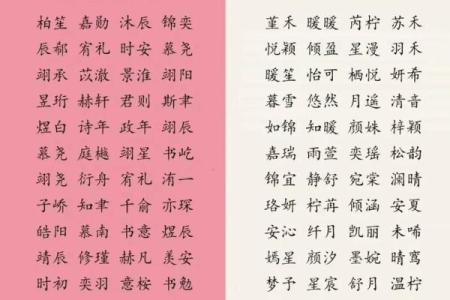 起名字生辰八字起名免费